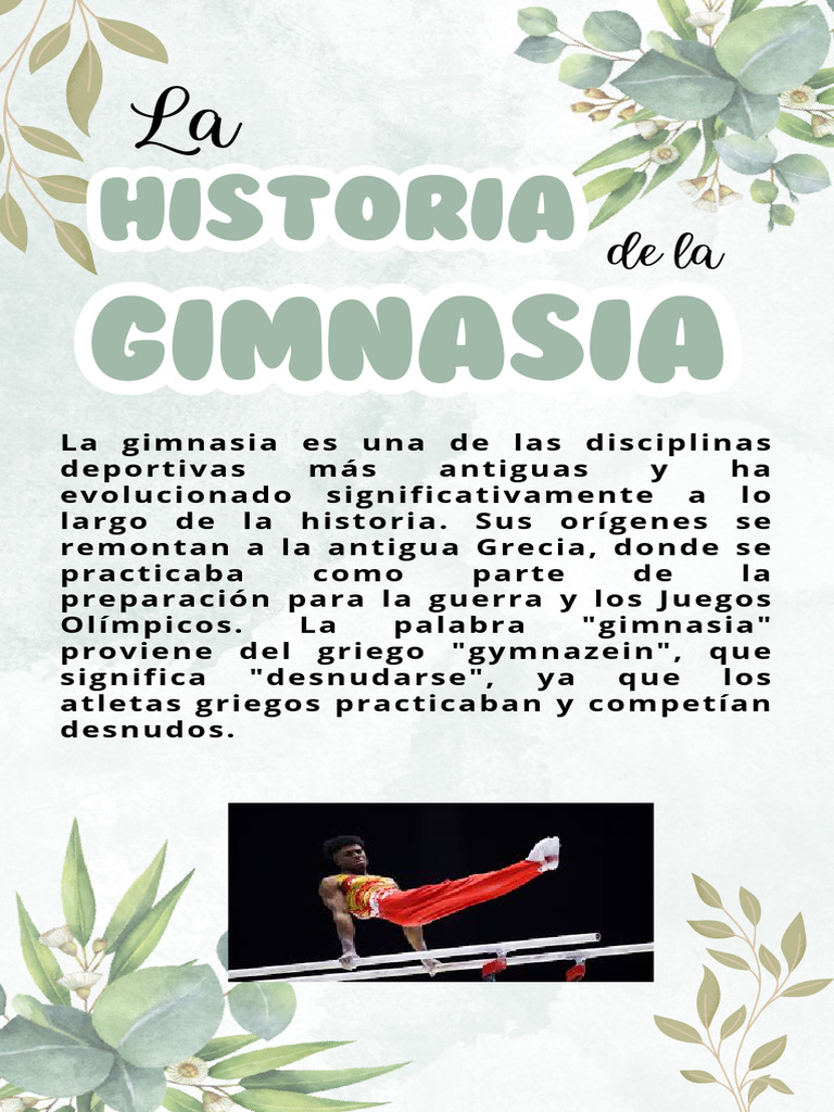 Historia de La Gimnasia | PDF | Gimnasia | Deportes
