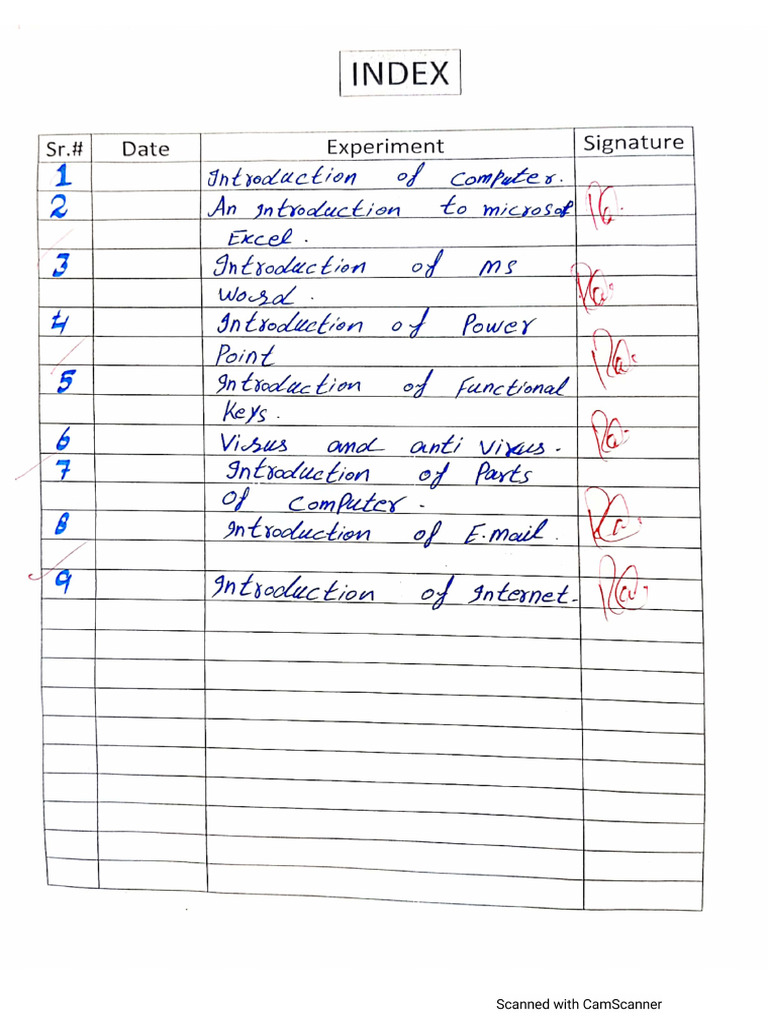 Practical Computer 2ND Year | PDF