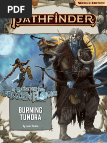 Pathfinder 2E - 3 Burning Tundra