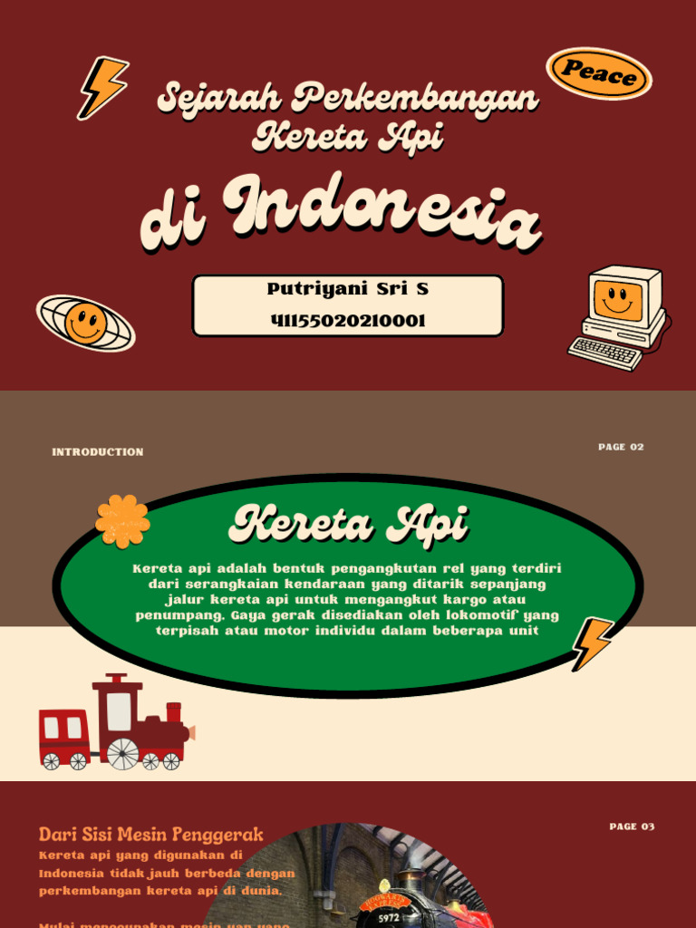 Sejarah Perkembangan Kereta Api Indonesia | PDF