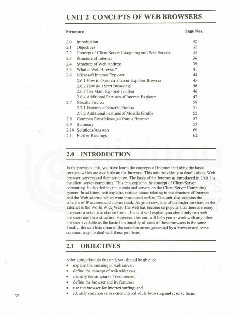 Unit 4 | PDF | World Wide Web | Internet & Web