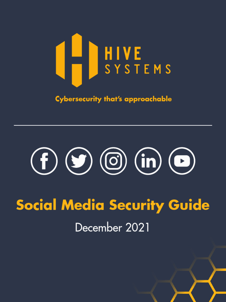 Hivesystems socialmediaguide pdf facebook password