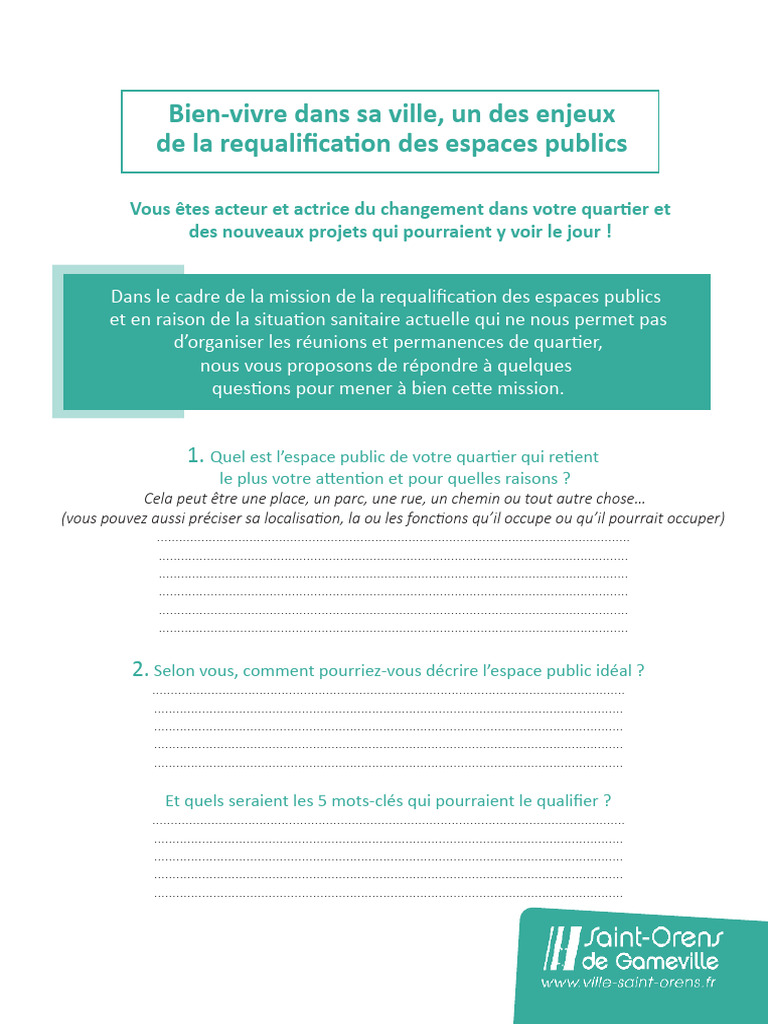 Questionnaire 2 | PDF | Maison et jardin