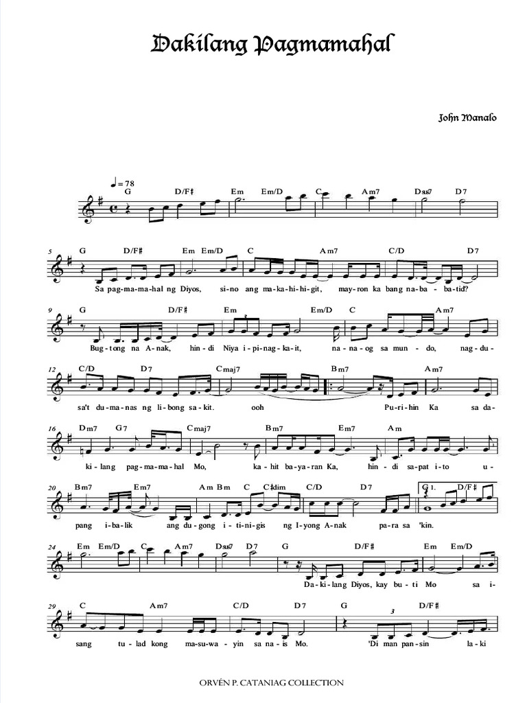 Dakilang Pagmamahal Pdf