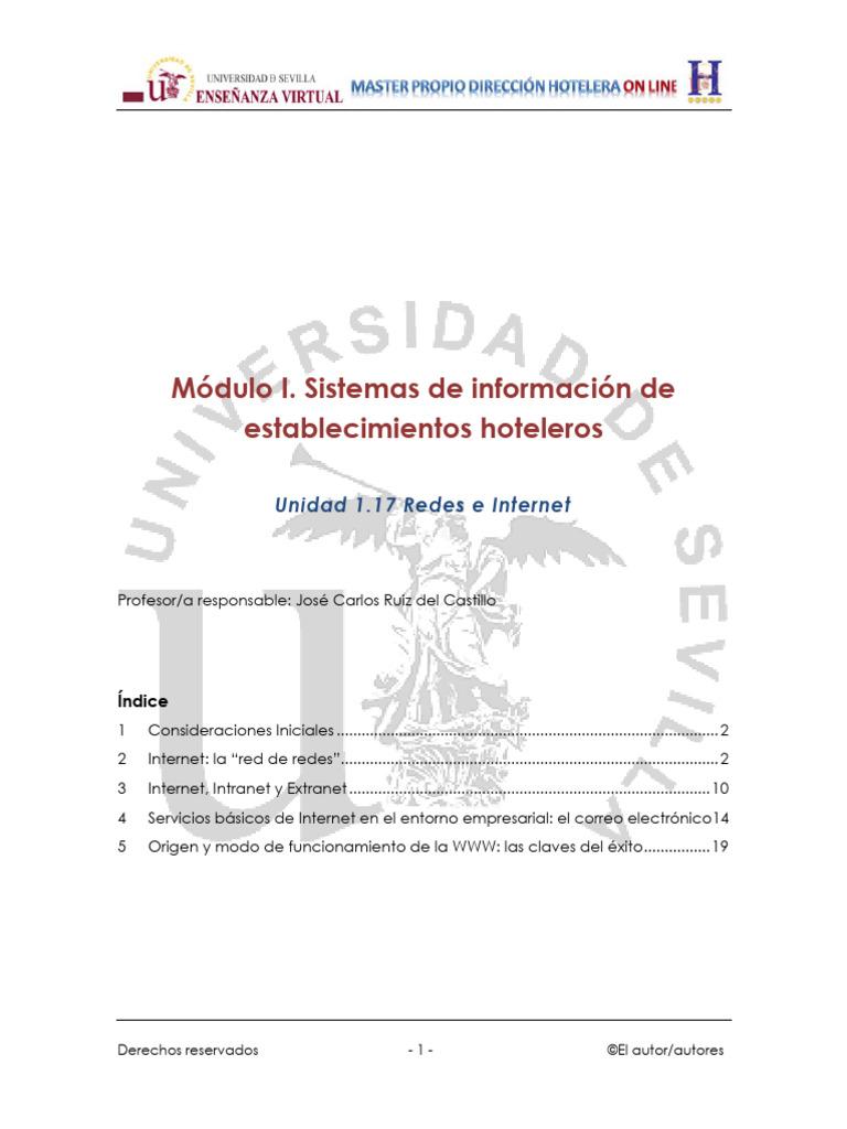 UD 1.17. Redes e Internet | PDF | Red mundial | Internet y web