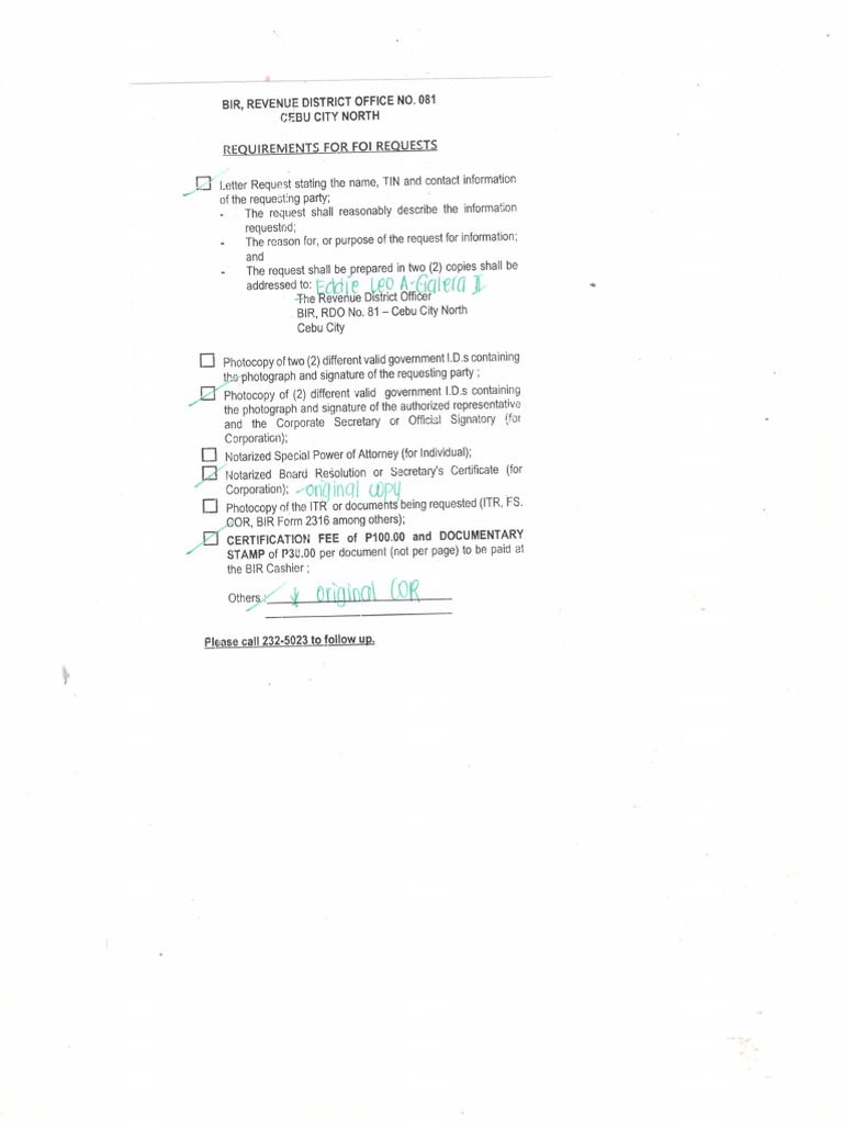 Certified True Copy Cor | PDF