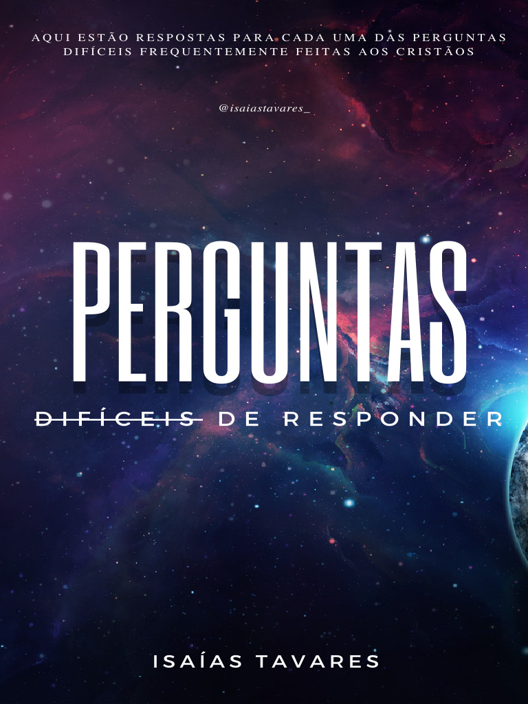 Respostas a Perguntas Difíceis da Fé | PDF | Bíblia | Deus