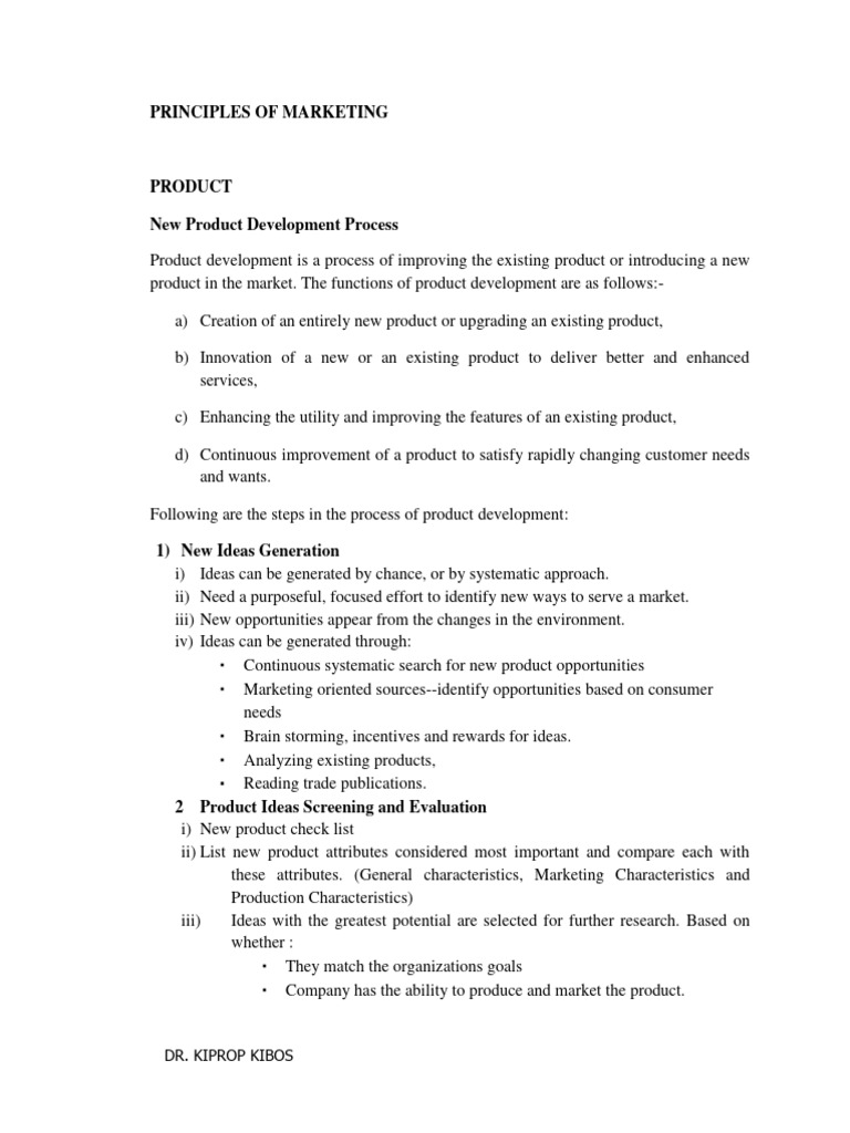 Principles of Marketing Additional Notes | PDF | Pricing | Sales