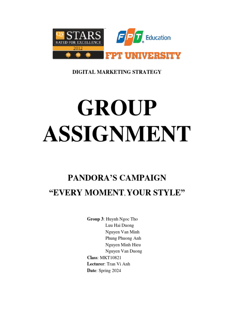 PANDORA Digital Marketing Strategy 2024 | PDF | Digital Marketing ...