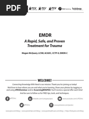Manual 2day Training Emdr Rapid Safe Proven Treatment Trauma