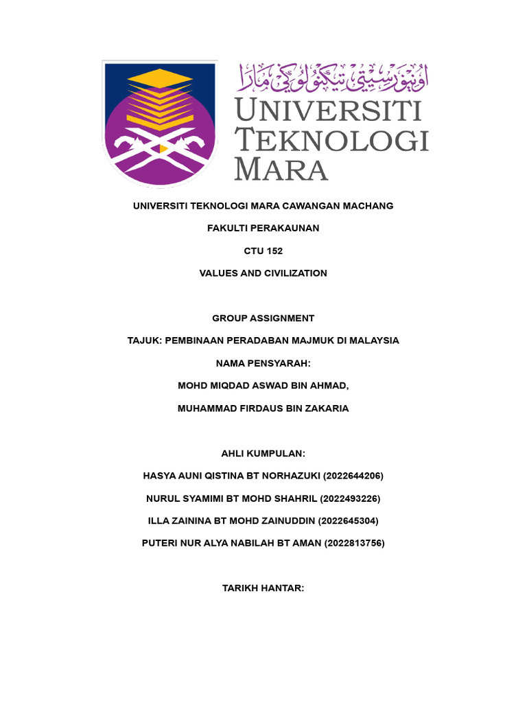 Group Assignment Ctu152 | PDF
