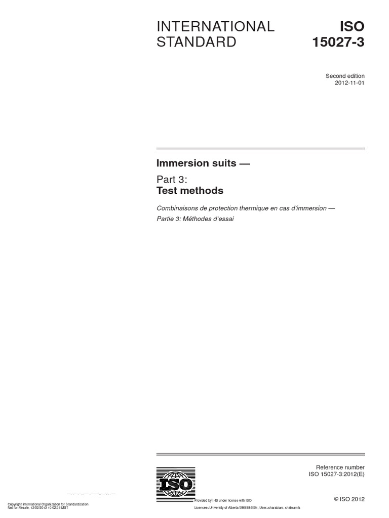 Iso 15027-3-2012 | PDF | International Organization For Standardization