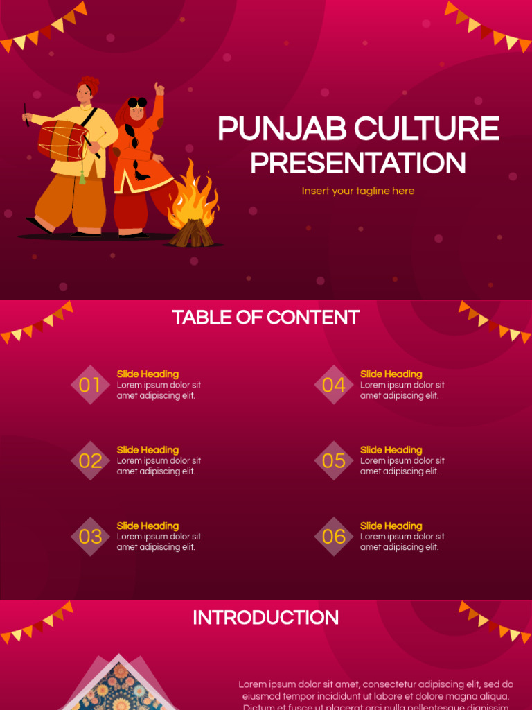 Punjab Culture Static 16x9 | PDF | Punjab