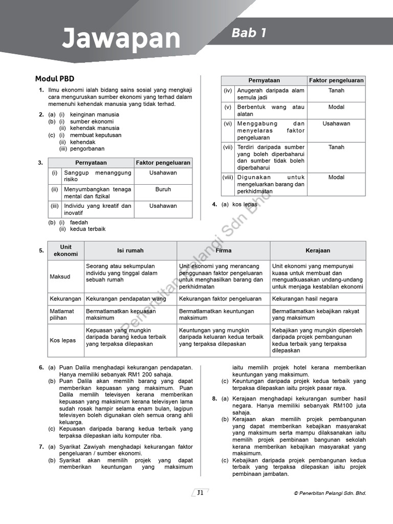 Bab 1 | PDF