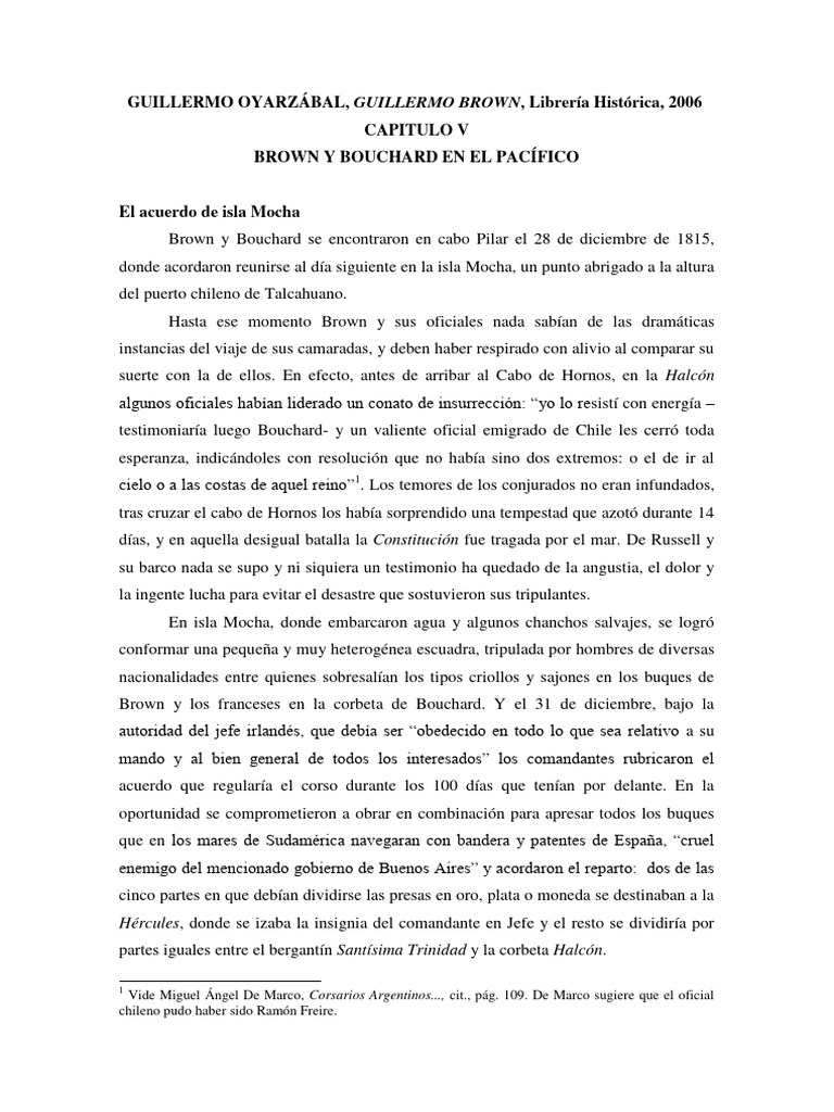 G oyarzabal cap v brown y bouchard en el pacifico pdf corsario
