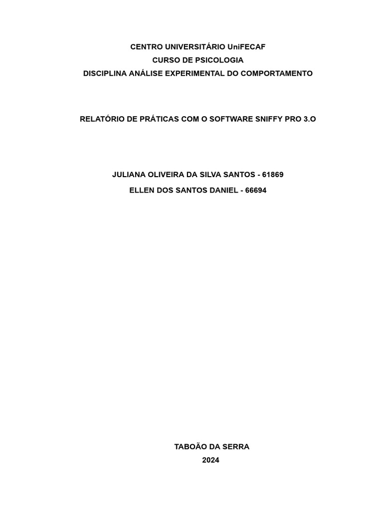 Modelo relat rio p 3 e 4 1 download gr tis pdf comportamento