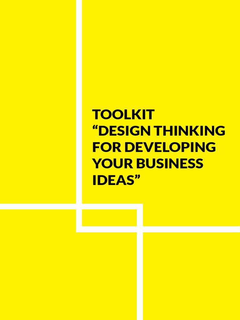 Design Thinking Toolkit for Entrepreneurs | PDF | Design Thinking | Thought