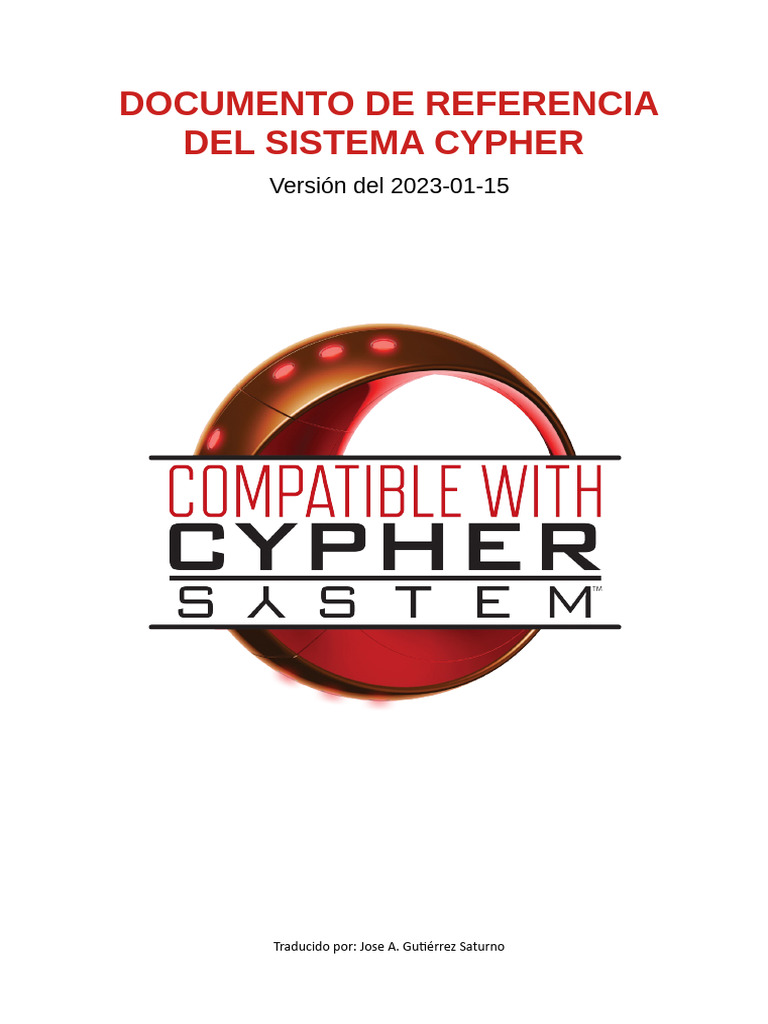 Cypher Español - RESUMIDO | PDF | Fuerza, image size:768x1024