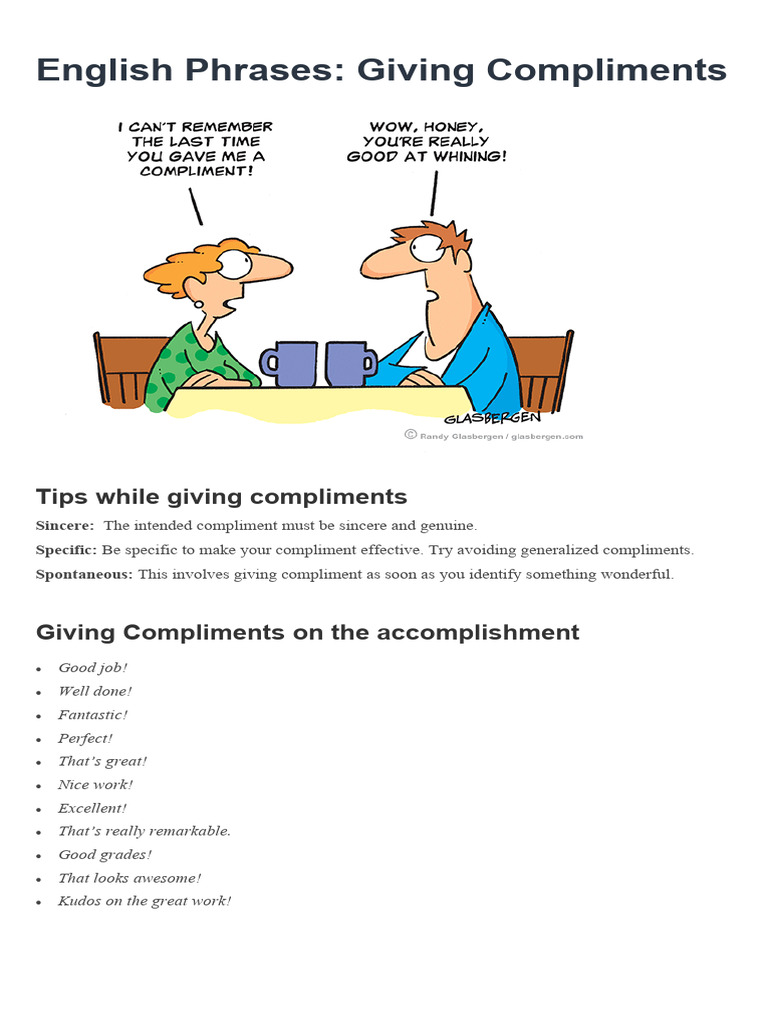 Effective Complimenting Techniques | PDF