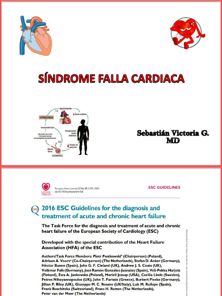 Guía sobre Insuficiencia Cardíaca 2023 | PDF | Cardiología | Medicina ...