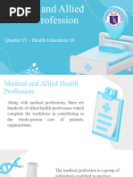 Overview of Allied Health Professions | PDF | Health Professional ...