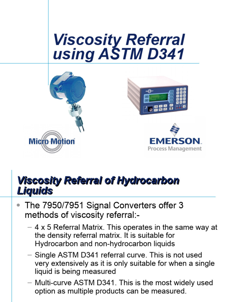 Hydrocarbon Viscosity Referral Guide | PDF | Viscosity | Logarithm