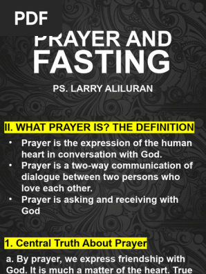PRAYER AND FASTING_PART 2-3