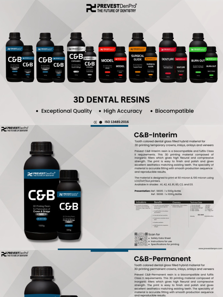 thumbnail interactive-video image 1 of PREVEST DENPRO ULTRA BLOC VLC Light Curing Block-Out Resin – Dental Lab Undercut Blocking Material 1 of 4