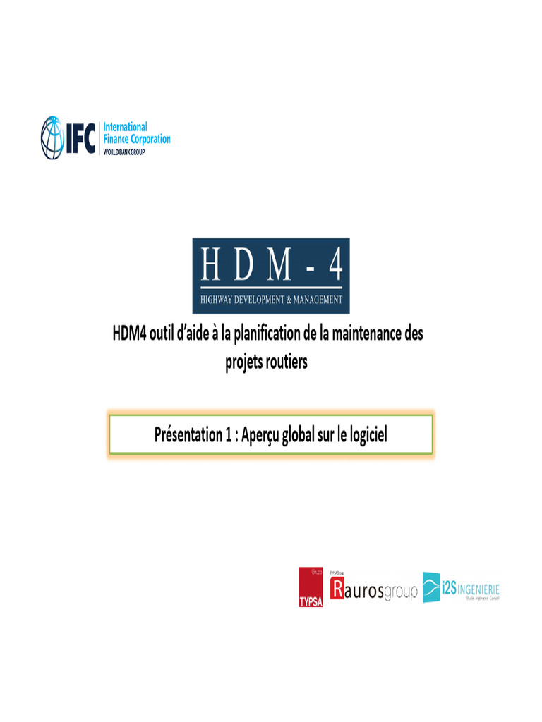 Outil HDM-4 pour la planification routière | PDF | Option (Finance ...
