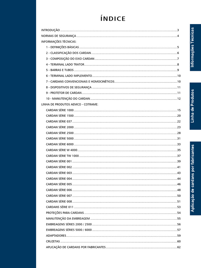 Catálogo Agrícola - Miolo | PDF | Engenharia Mecânica | Mecânica