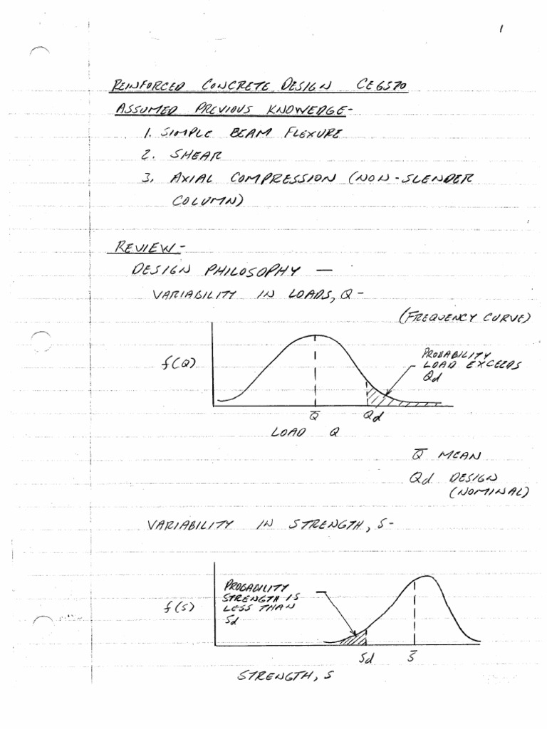 Reinforced concrete design note 1 pdf