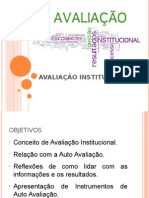 Avaliacaoinstitucional