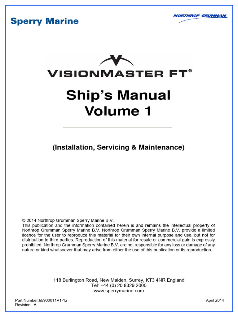 VMFT Ship's Manual Volume 1 Guide | PDF | Radar | Computer Monitor