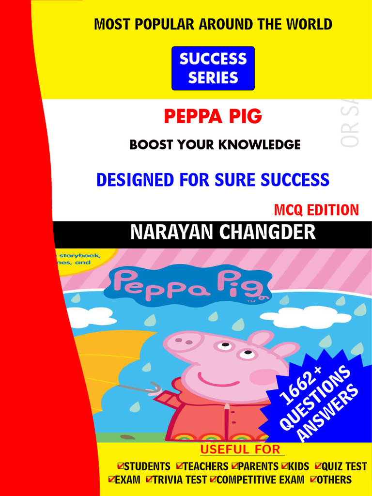 Peppa Pig Practice Questions Book | PDF