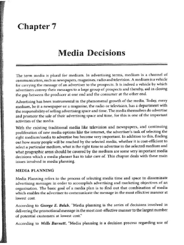 Media Planning Strategies Explained | PDF | Mass Media | Advertising