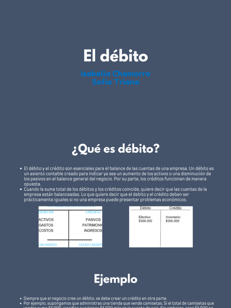 El Débito Expo | PDF