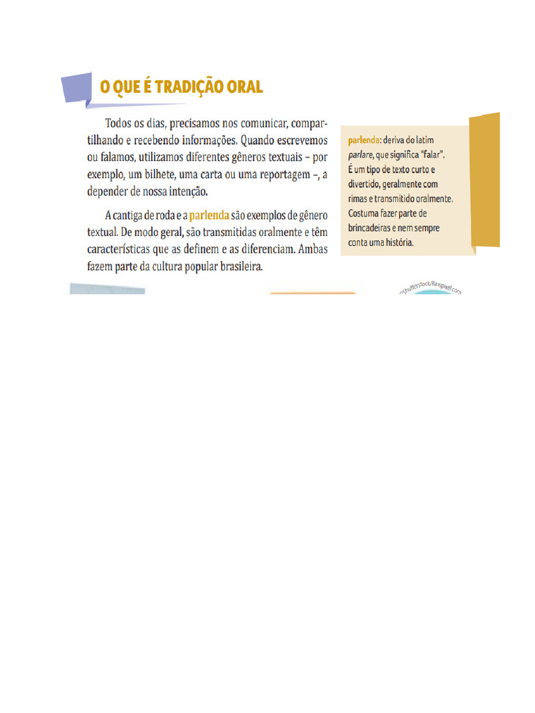 Tradição Oral | PDF
