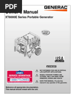 Carburetor For Generac Centurion 59710 0059710 5000 6250 Watt