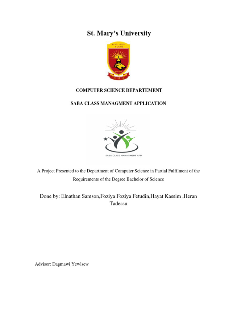 Senior Project Final | PDF | Software Development Process | Application ...