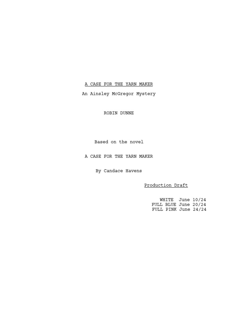 Yarn - Script - Pink 06.24.24 | PDF | Allergy