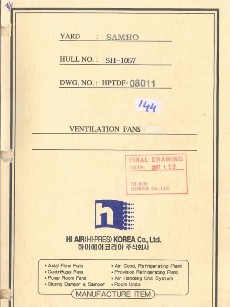 Ventilation Fan | PDF