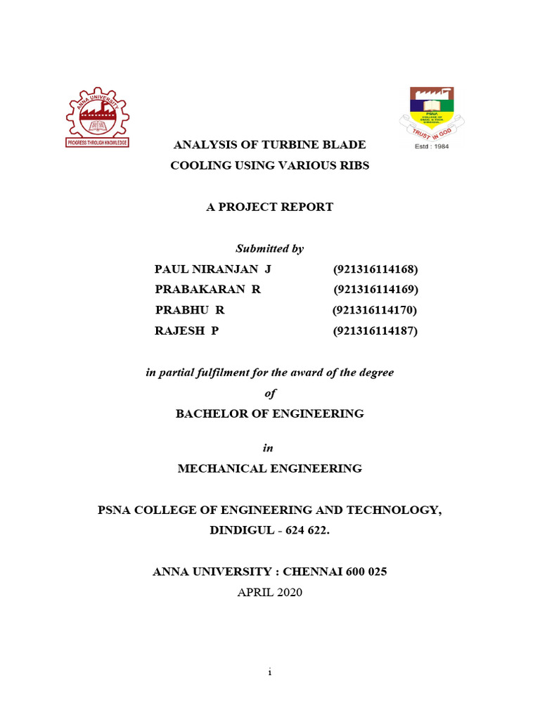 Title pages | PDF | Turbine | Reynolds Number