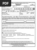 NHF Card Application and Update Guide | PDF | Identity Document ...