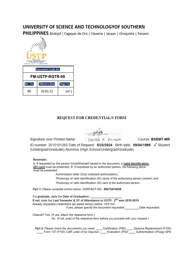 University of Science and Technologyof Southern Philippines | PDF ...