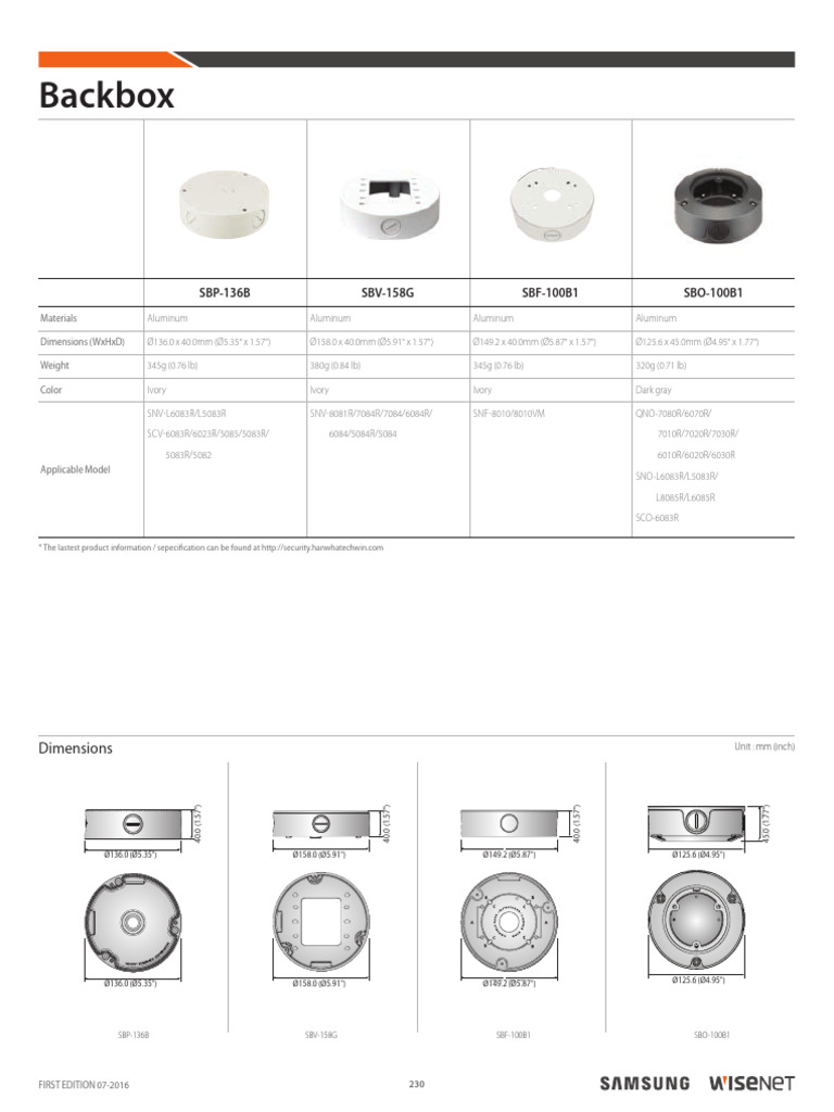 Backbox Specifications | PDF | Motor Vehicle