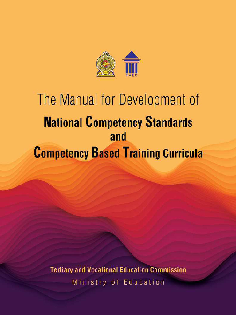 Ncs Manual Pdf Curriculum Vocational Education