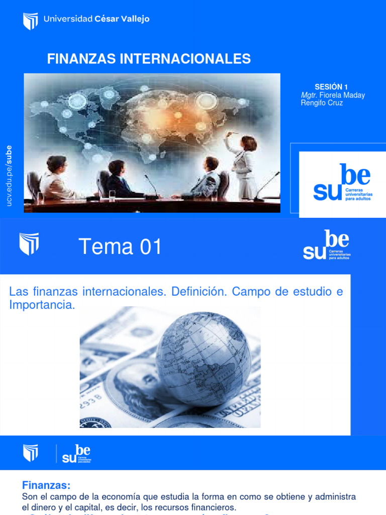 Introducción a las Finanzas Internacionales | PDF | Tipo de cambio ...