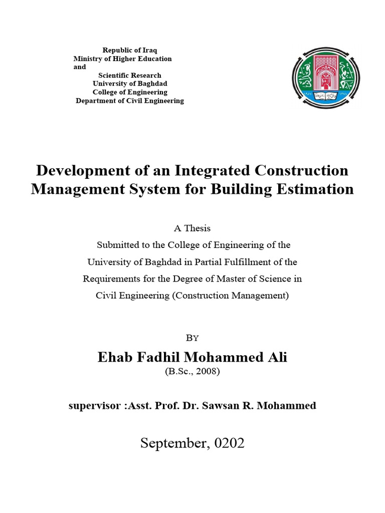 Development of An Integrated Constructio | PDF | Building Information ...