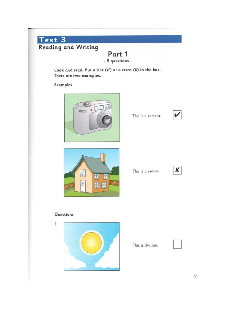 Starter Test | PDF