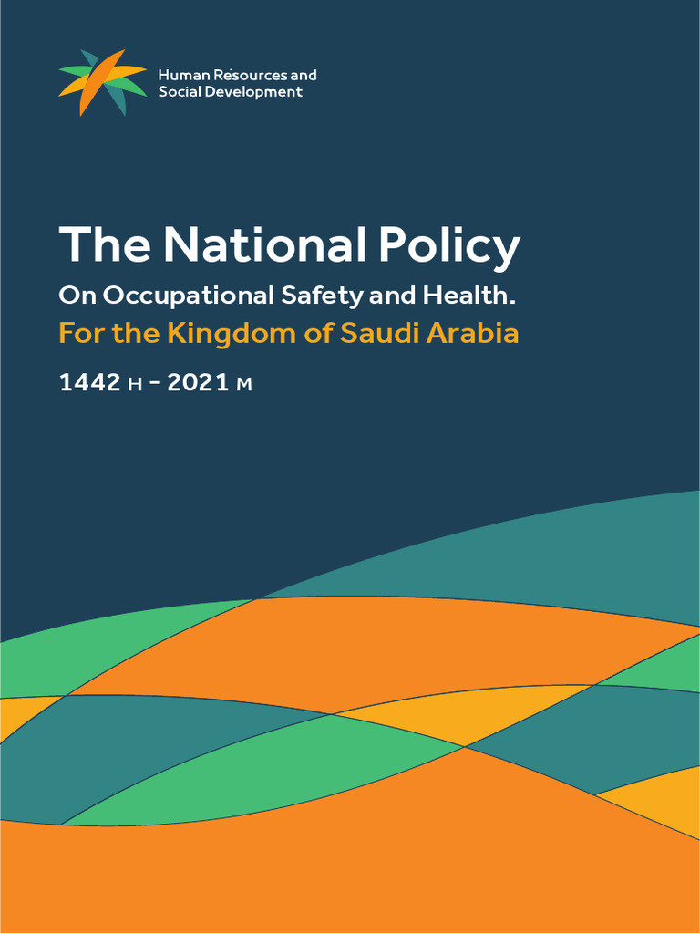 OHS KSA Nantional Policy | PDF | Occupational Safety And Health | Business